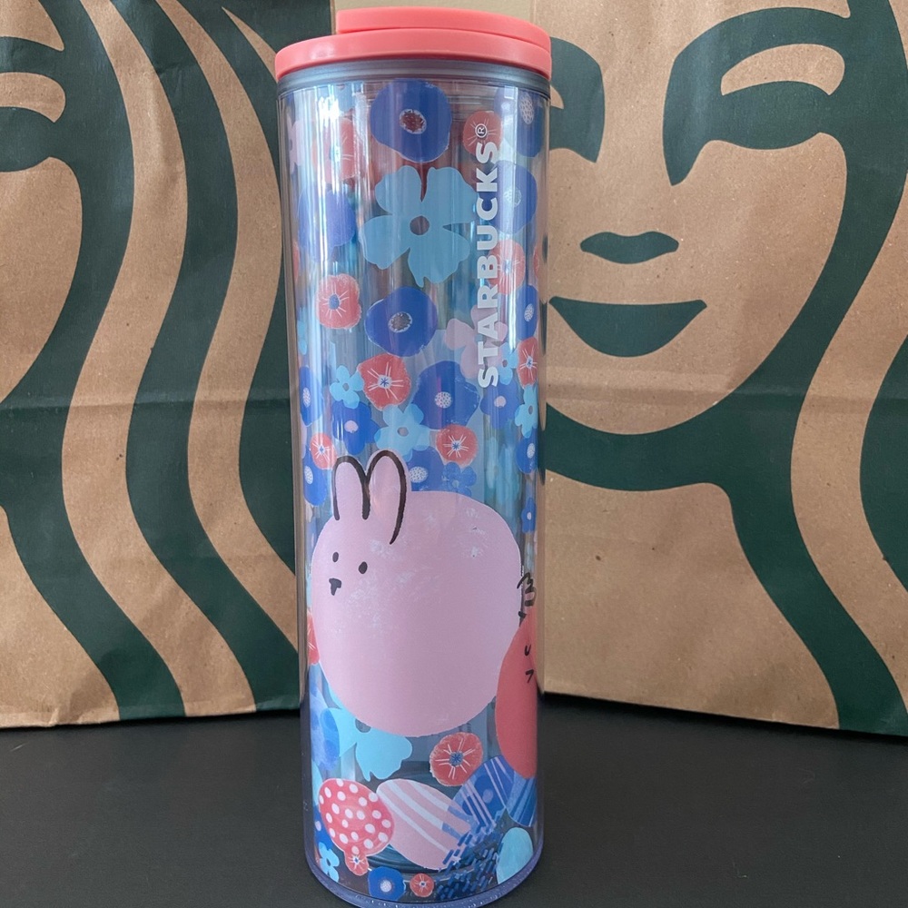 NWT Starbucks Spring Bunny Tumbler